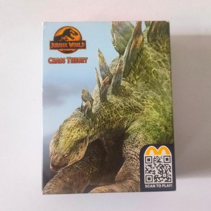 Ready  Mainan Figure McD Happy Meal Jurassic World Dinosaurus - Stegosaurus