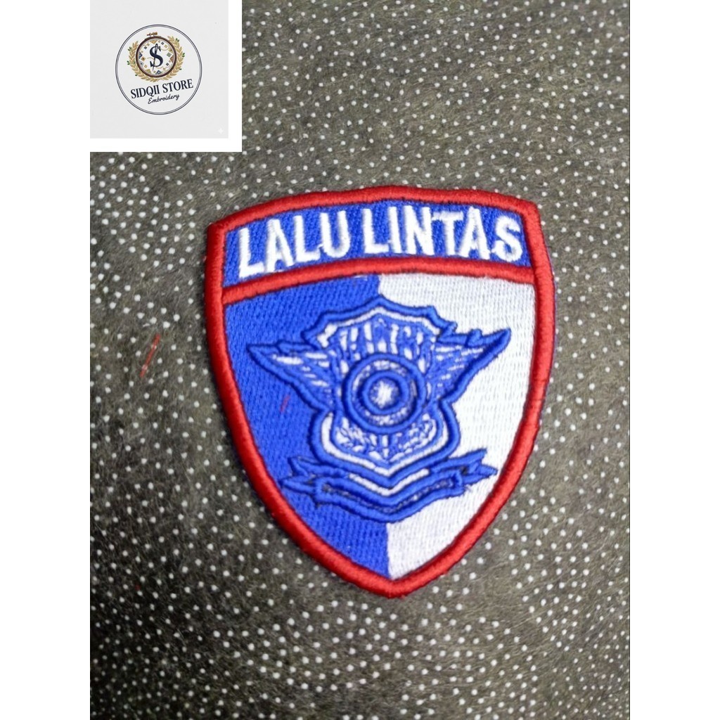 Logo Lalu Lintas Polantas Terbaru Bordir