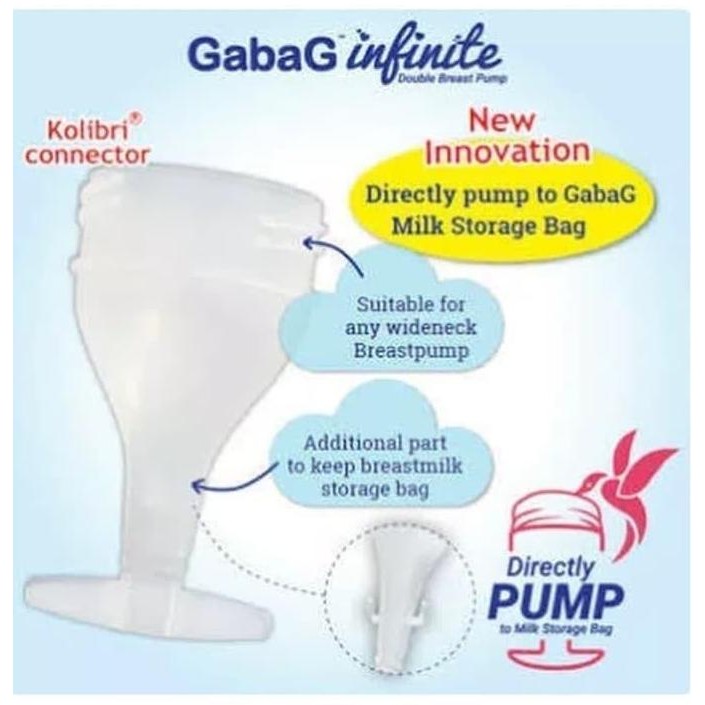 Gabag Breastpump Connector / Gabag Kolibri