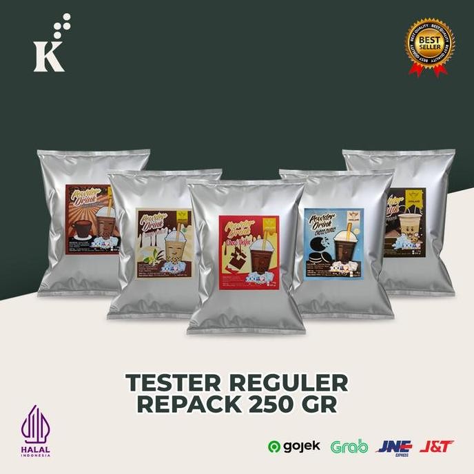 

New Bubuk Minuman Bubble Drink Murah Berkualitas Javaland TESTER 250gr