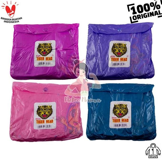 Jas Hujan Ponco Remaja Tiger Head 68265 Original