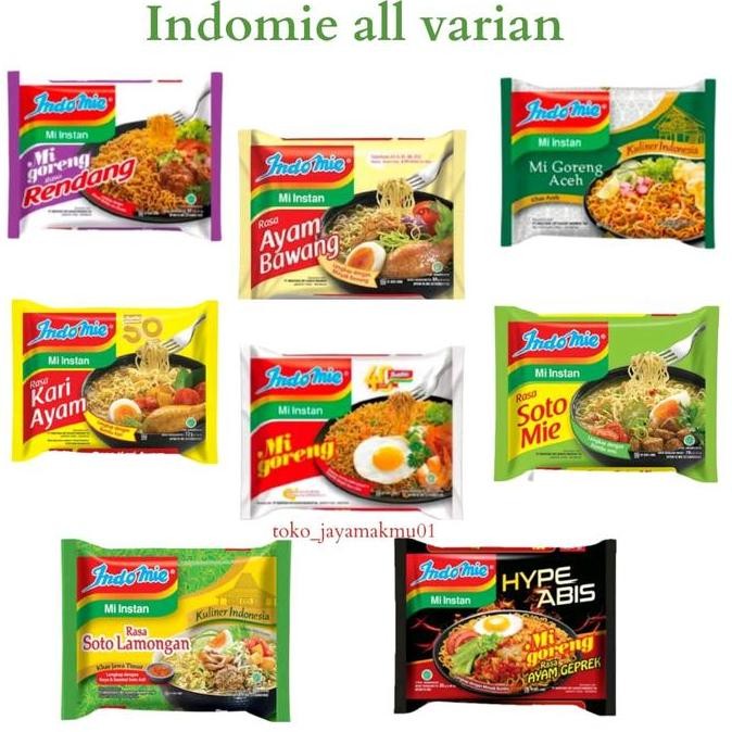 

New 10 pcs indomie kuah / goreng all varian Food
