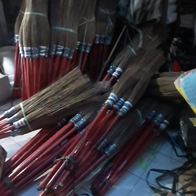 Sapu Lidi Taman Gagang Bambu Sapu Lidi Gagang Bambu