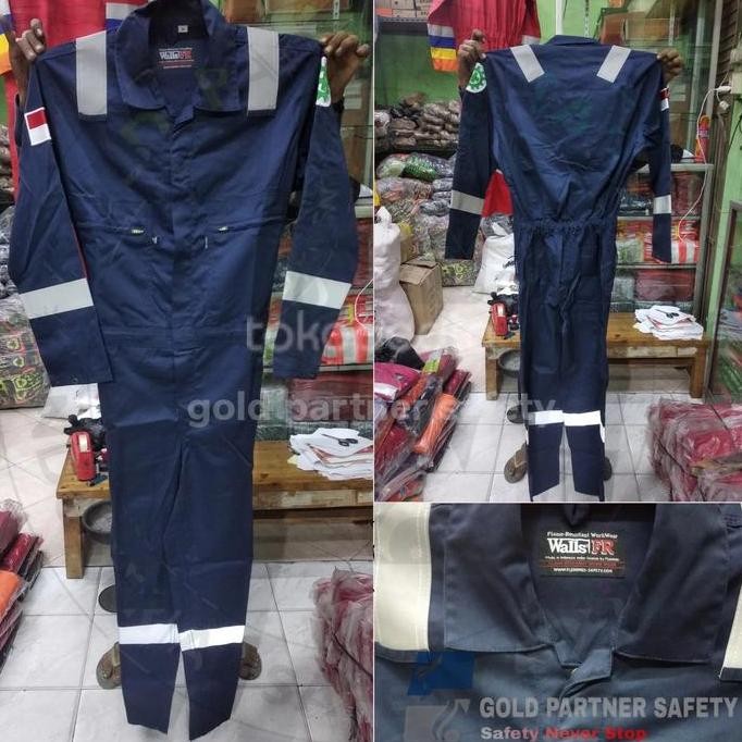 Wearpack Coverall FR Flemings Walls 7 Oz Fiber Nomex IIIA 3A Daletec BS