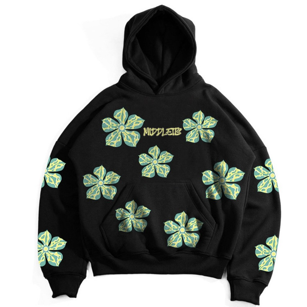 MIDDLEITS | Sweater Hoodie Boxy Mandalika