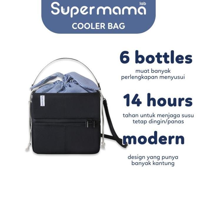 Supermama Lab Original Cooler Bag | Tas Pendingin Susu