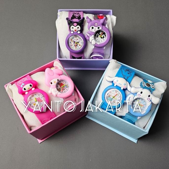 Jam Tangan Anak Perempuan Karakter 2 In 1