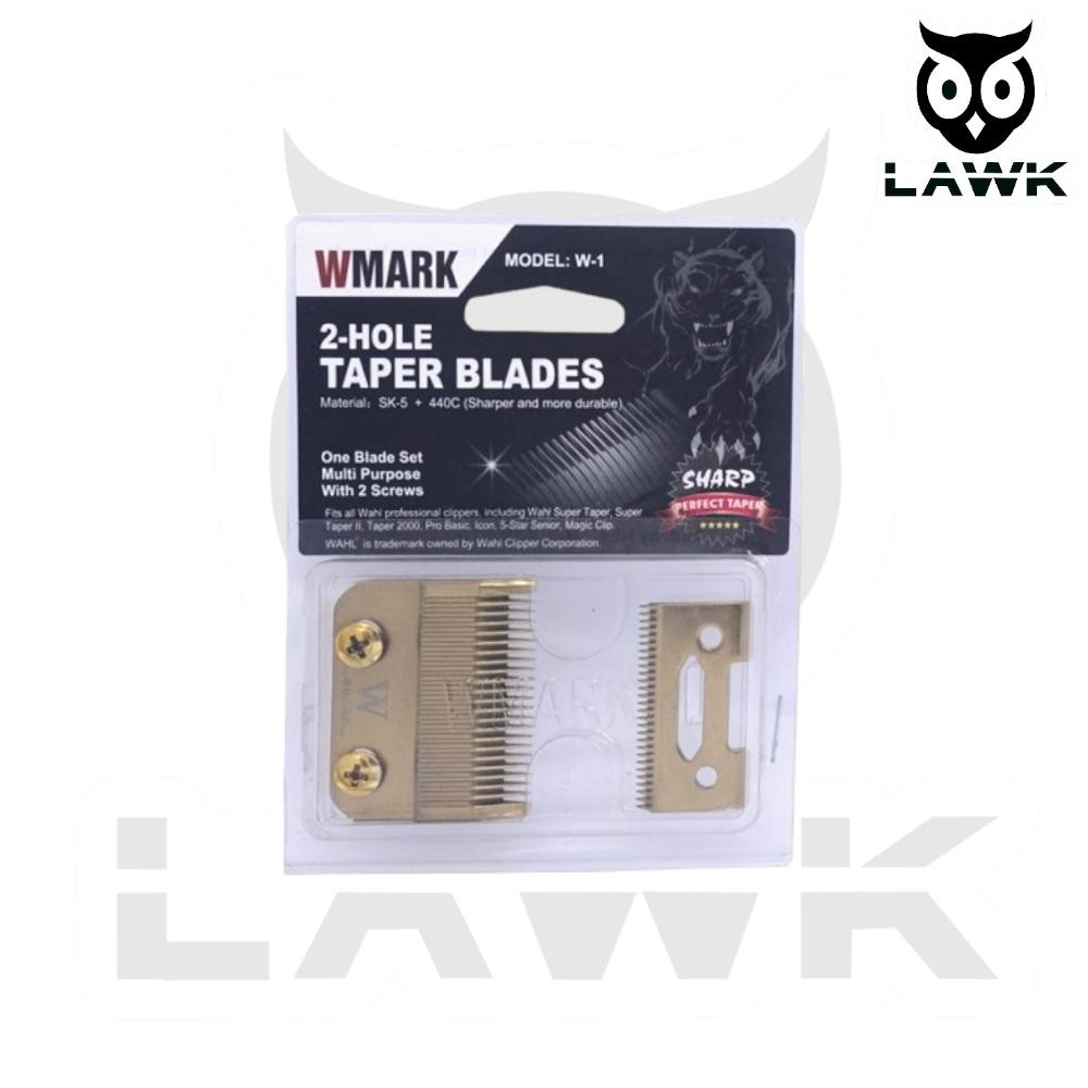 Blade wmark w1 gold / mata pisau mesin cukur rambut wmark