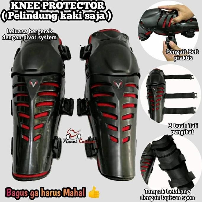 PCDC10 Pelindung Lutut Import FR Knee Protector Motor Cross Trail Motocross