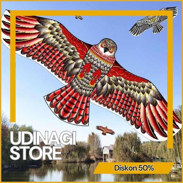 dh-68 Layangan Elang Jumbo 3D Layang Layang Naga Mainan Anak Dewasa Termurah