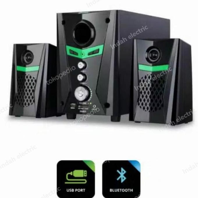 TERMURAH - Speaker GMC 888D1 BT Multimedia BLUETOOTH USB