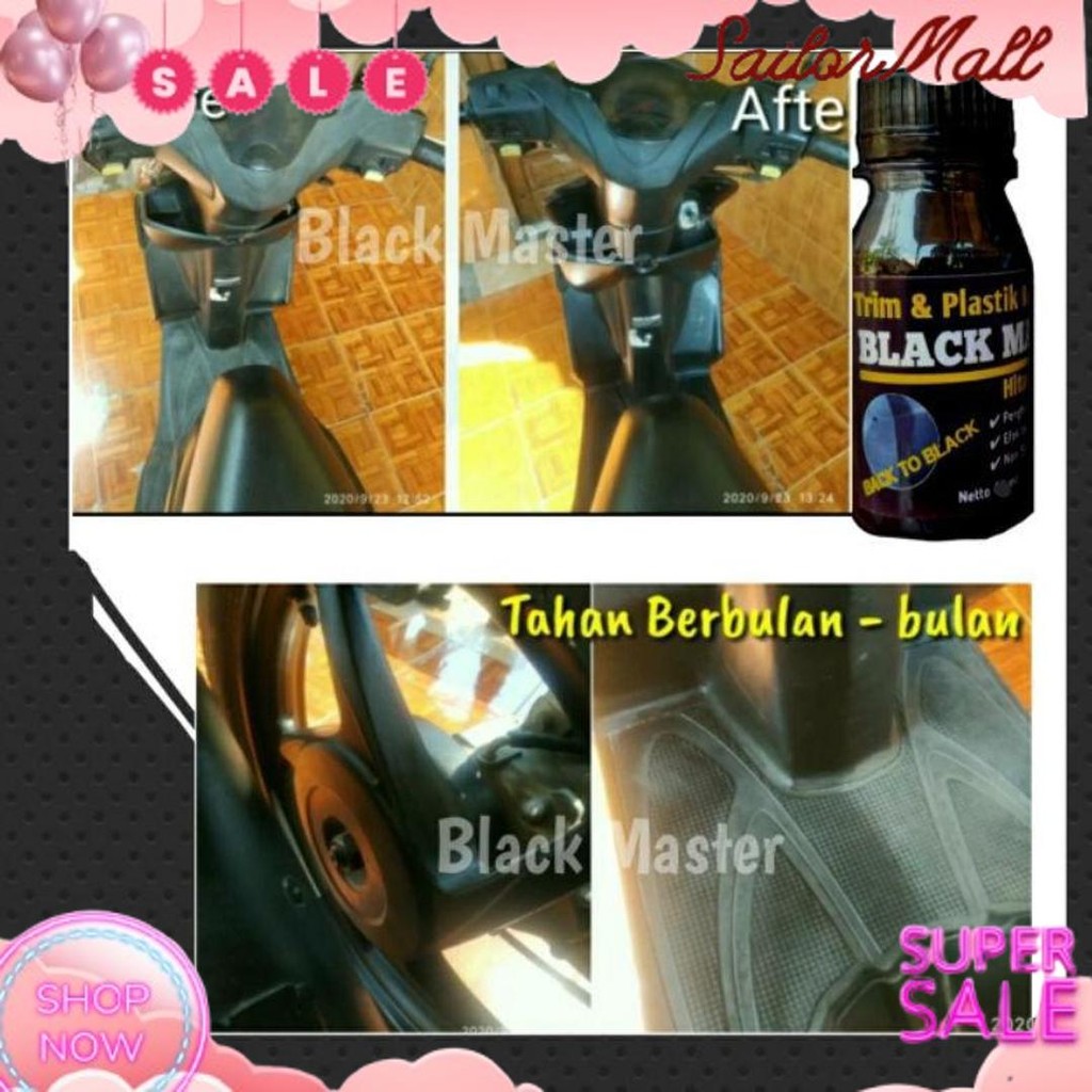 Harga Grosir Zaharume Penghitam Body Permanen Trim Restorer /Dashboard/body motor motor Back to Blac