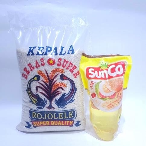 

Paket Sembako Beras dan Minyak Sunco 1 liter