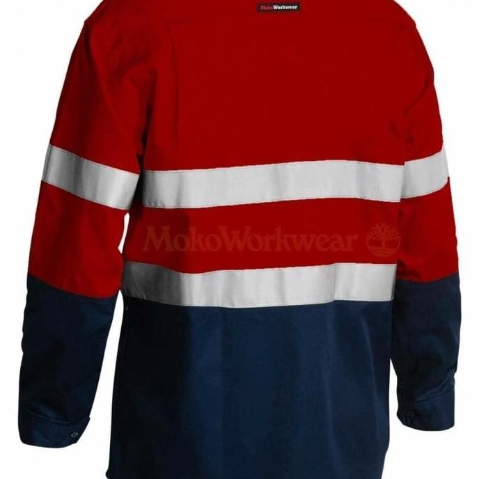 WEARPACK SAFETY BAJU KERJA LAPANGAN PRIA KEREN ORIGINAL MOKOWORKWEAR Bordir Seragam