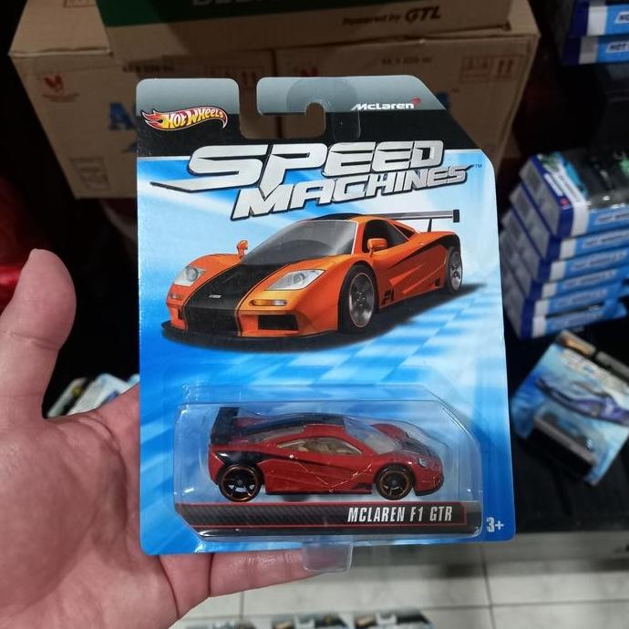 Hotwheels Speed Machines Mclaren F1 GTR