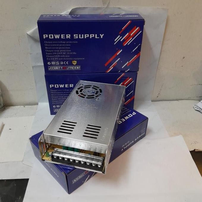 PROMO SWITCHING POWER SUPLY 12V 40A DIGITAL SUPLY ADAPTOR 40A MURNI