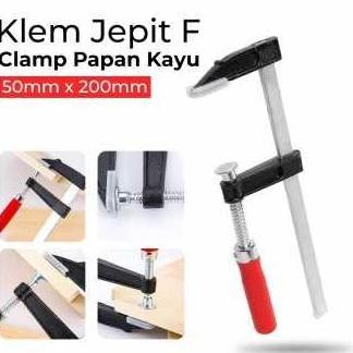 Hand Tool Klem Jepit Papan Kayu Clamp F Heavy Duty Woodworking