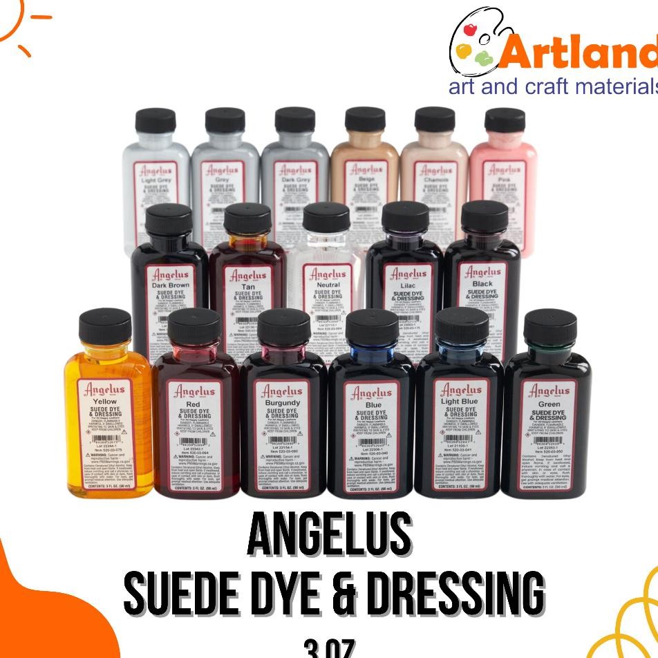 Angelus Suede Dye 3Oz Cat Sepatu Suede Cat Tas Suede