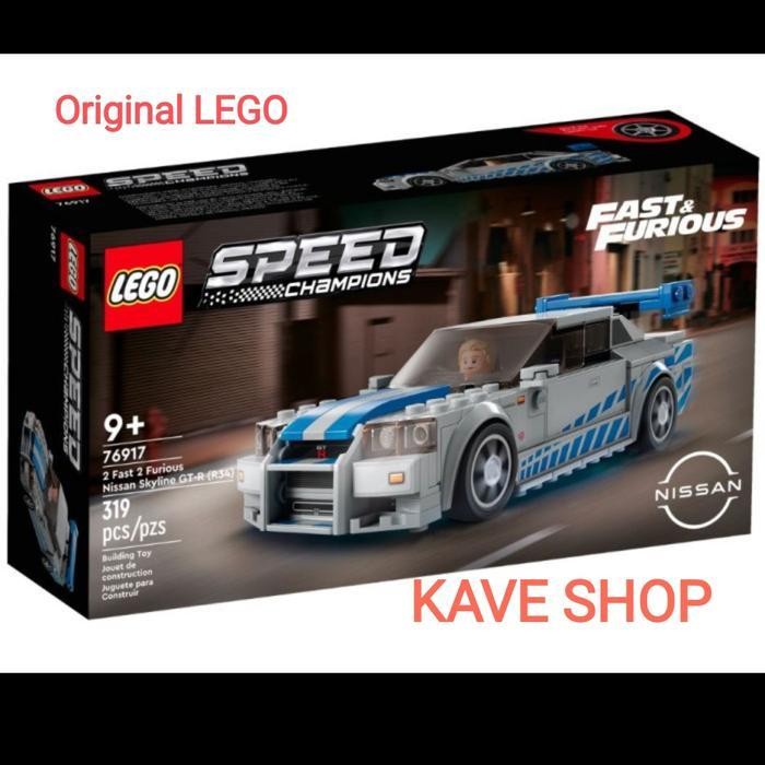 LEGO 76917 Speed Champion : 2 Fast 2 Furious Nissan Skyling GT-R (R34)