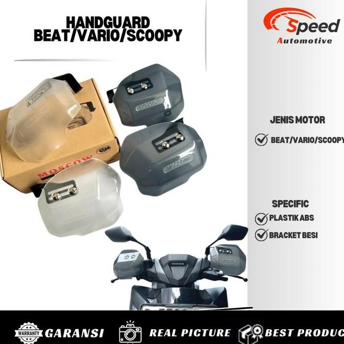 Handguard Pelindung Tangan Moscow Motor Bebek Beat Vario Scoopy Restock