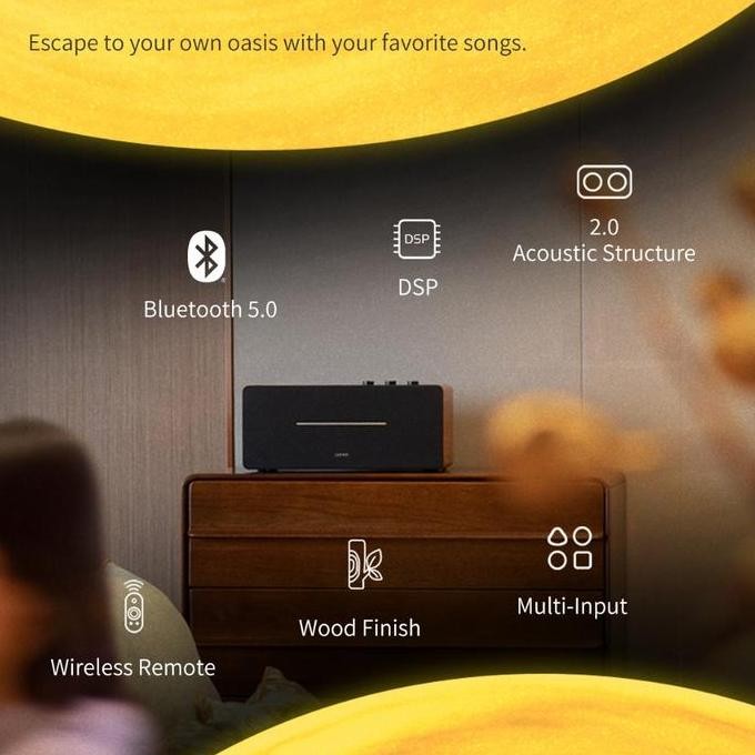 EDIFIER D12 Tabletop Bluetooth Speaker