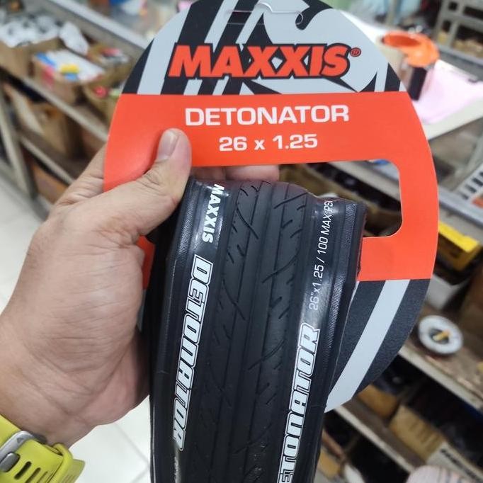 Promo Maxxis 26 x 125 DETONATOR Kevlar - Ban Luar 26 x 125 Maxxis Detonator Kevlar Harga Satuan Kefl