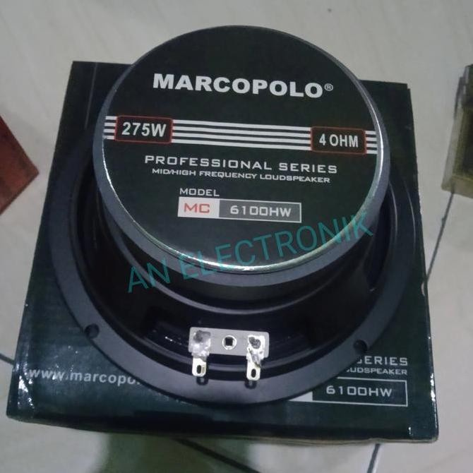 Speaker 6 Inch Marcopolo Full Range Midh Range 6 Inch Kualitas Bagus