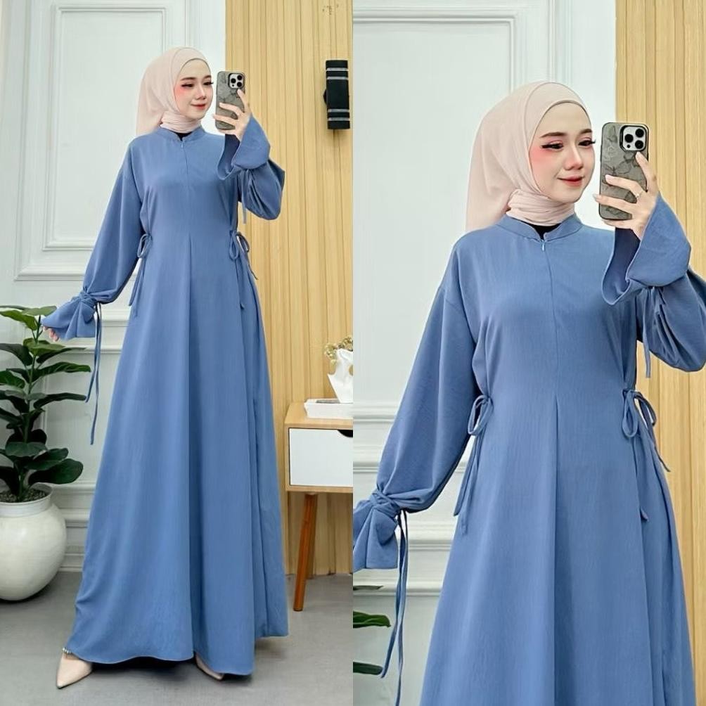 Yasmin Gamis Dress Wanita Ready