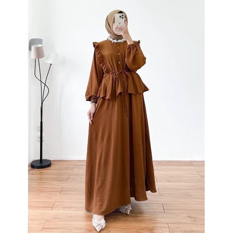 Gamis Ivana Dress Wanita Trending