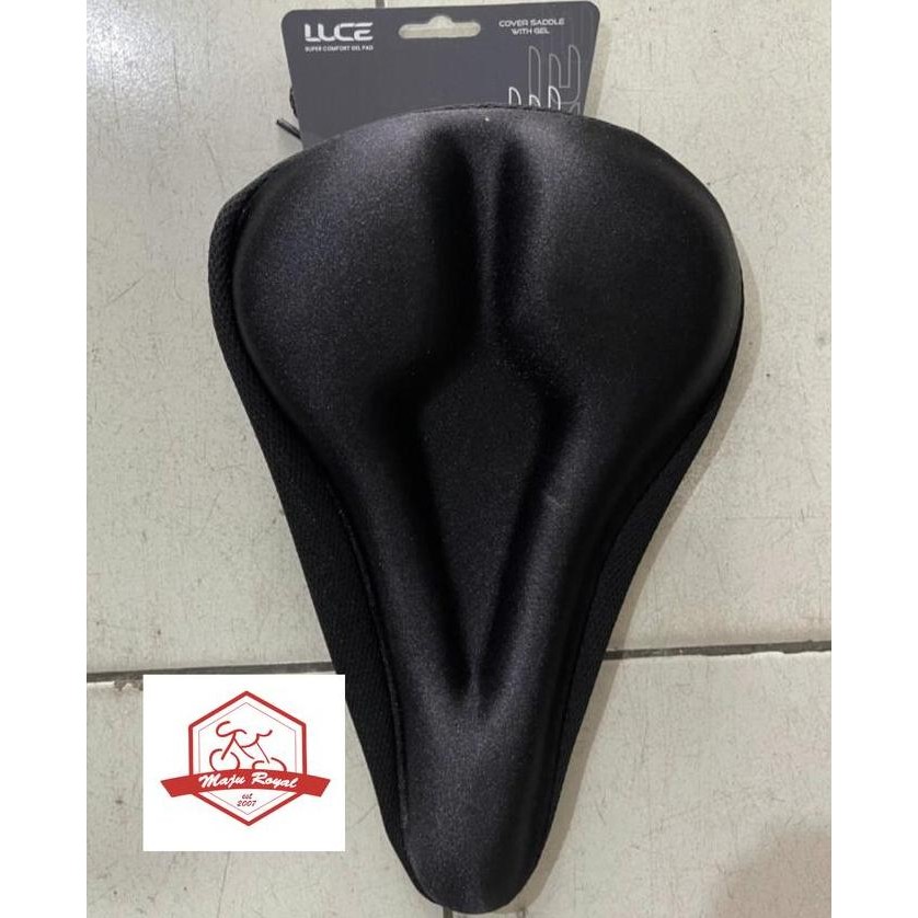 Promo COVER SADEL GEL LUCE BY ELEMENT SARUNG JOK SEPEDA EMPUK LIPAT MTB NEW COD