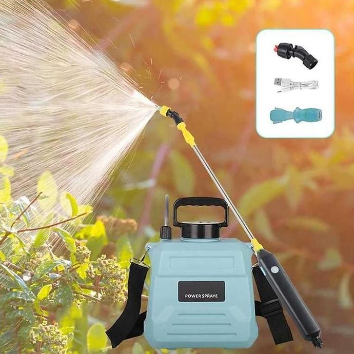 Tangki Semprot Elektrik Hama Tanaman Pertanian Kebun Gendong Otomatis