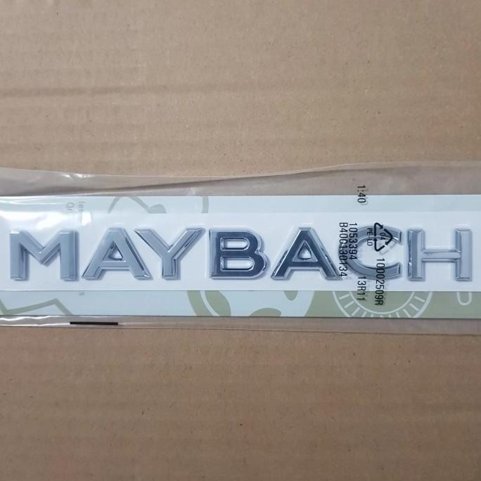 Emblem Maybach Mercedes Benz / Emblem Tulisan Maybach Mercy Original