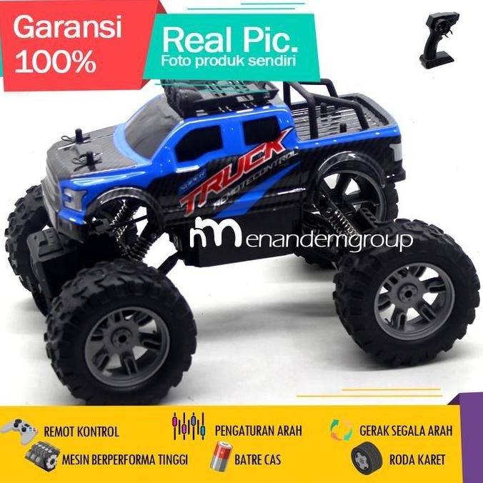 TERMURAH - Mainan Mobil Remot Kontrol Rc Offroad Climbing 4X4 Monster Truk Buggy Xtreme Sport Batre 