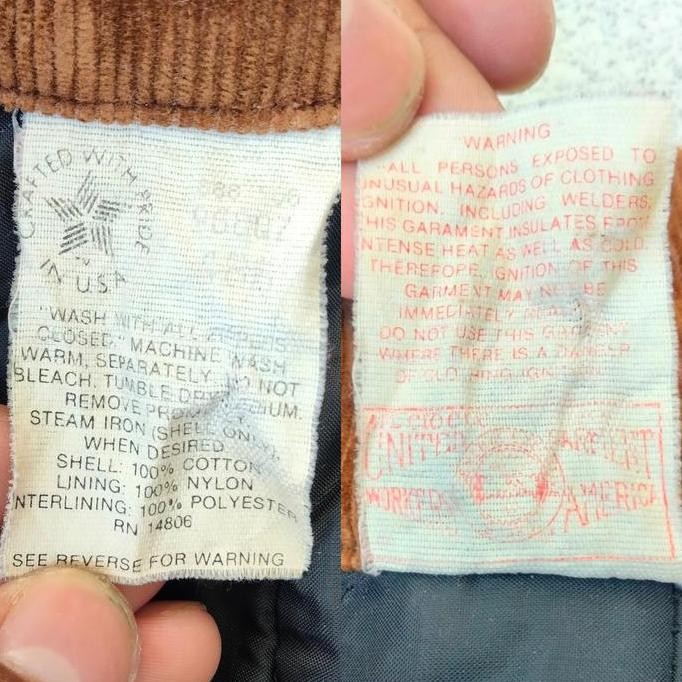 Carhartt Coverall Wearpack Heavy Duty Vintage Made in USA Insulated