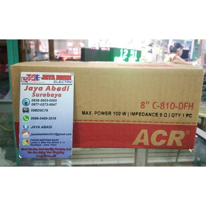 Speaker FULLRANGE 8" ACR C-810 DFH / Speaker ACR C 810 DFH (100 W)