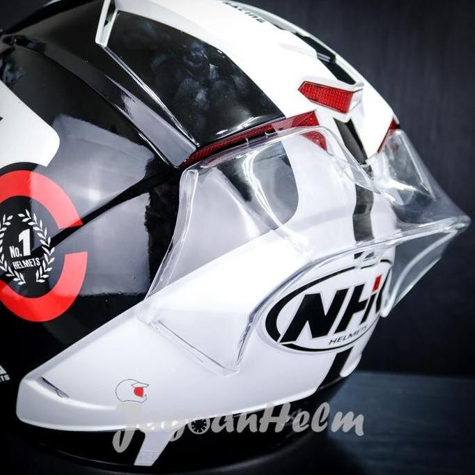 NEW - SPOILER 3D HELM NHK GP1000 | BLACK - BLACK DOFF | AKRILIK GP1000