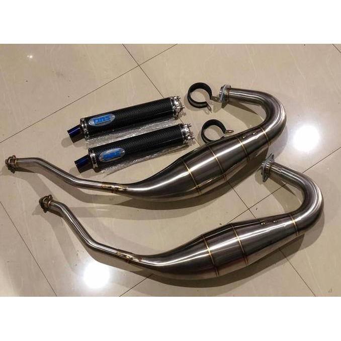 Terbaik Knalpot Dbs Cobra Ninja R Rr Jig Saw Original Thailand Full Set Carbon 100% Ori