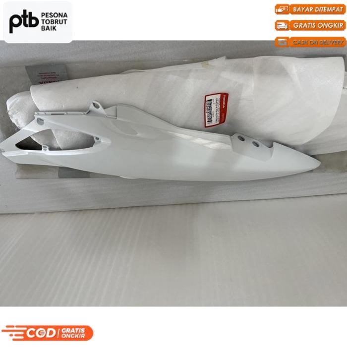 Diskon Cover Body Belakang Kiri Honda Supra X 125 Batman Putih Original 64420-Ktm-850Fmx Berkualitas
