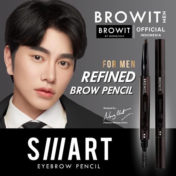 TERMURAH - BROWIT Men Smart Eyebrow Pencil