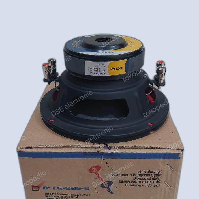 PROMO DISKON - Speaker Subwoofer 8 inch legacy 896 2 original