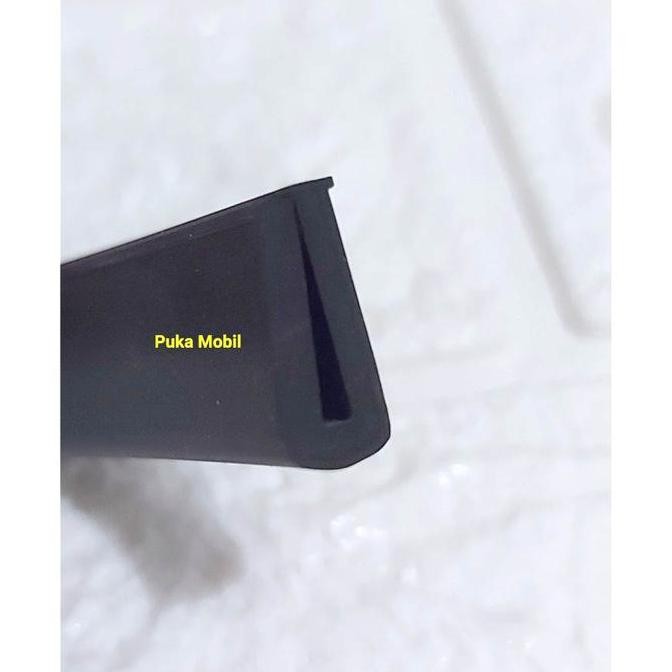 :::::::] Karet Lis List Model U Jepit Holder Kaca Jendela Mobil