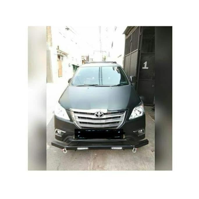 towing/tanduk besi pengaman bemper depan innova lama