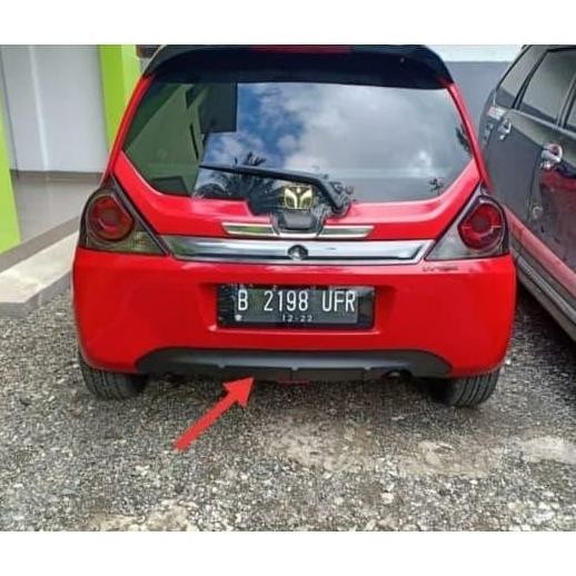 Spoiler Diffuser Difuser Bumper Belakang Brio lama 2014-2017
