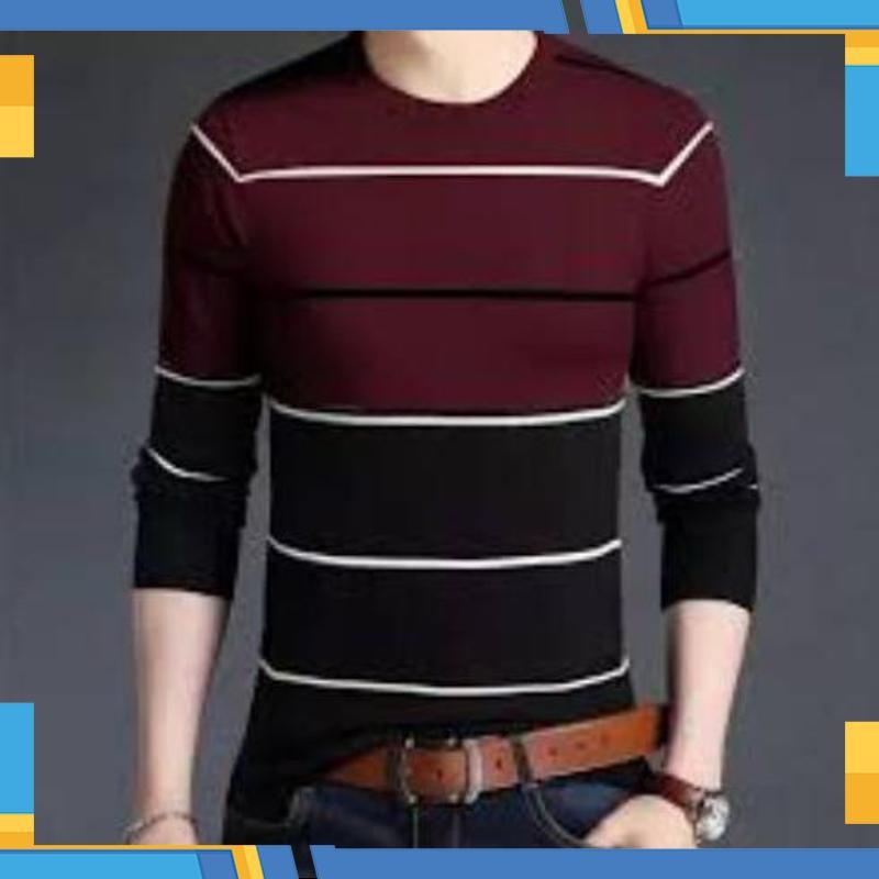 Diskon MF Sweater rajut pria 3, steveline tribal aries kuning - Termurah Terlaris Berkualitas Pengir
