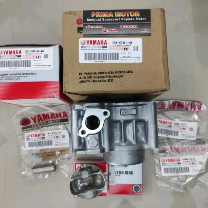 BEBAS ONGKIR - BLOK CYLINDER VIXION VIXION NEW R15 BLOK VIXION NEW R15 SET ORI YAMAHA