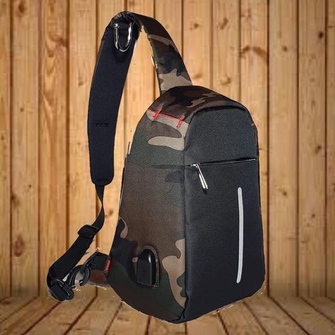 Tas Selempang Pria Slempang Anti Maling Tas Selempang Anti Maling Loreng Terbaru.