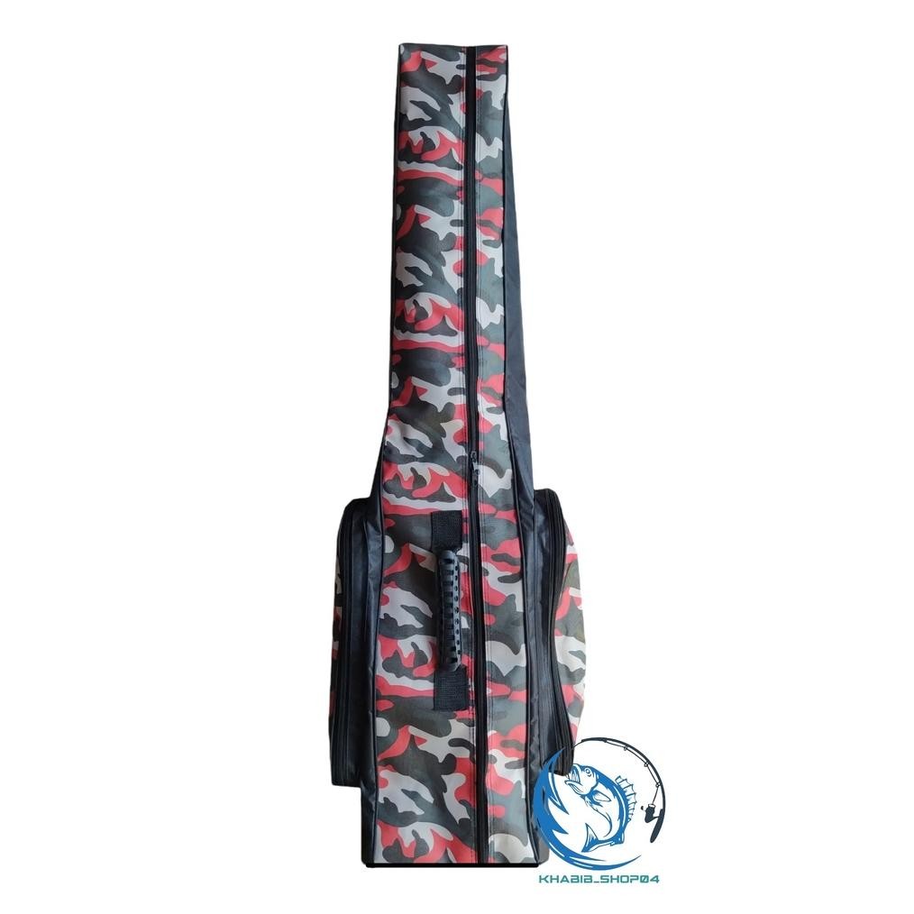 Exclusive Tas Pancing Jumbo Ransel Loreng Daiwa Ukuran 80/100/120 Cm Original