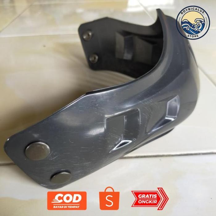 fx-2 ryu-56 Moncong Plastik cakil Tambahan Helm Retro Plus kancing|| moncong Helm  Retro COD || monc