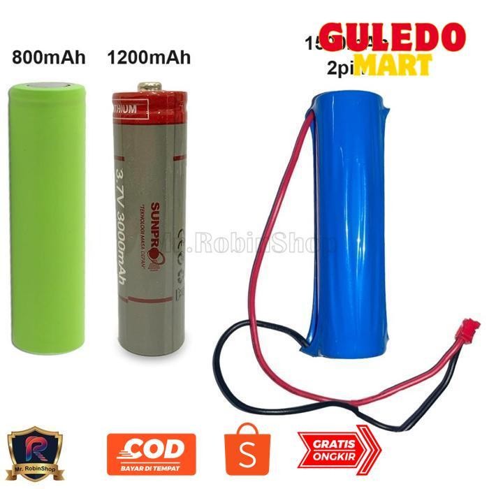 UFO-2025 gh-6 dfg-88 Baterai charge 18650 3.7V & 7.4V Sunpro Battery Li-on Rechargeable, Baterai Vap