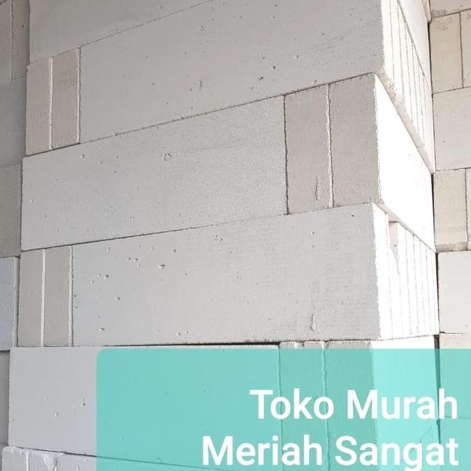 Terbaik Hebel / Bata Ringan Ukuran Bebas Pilih 7.5Cm Atau 10Cm (1/2 Kubik) 100% Ori